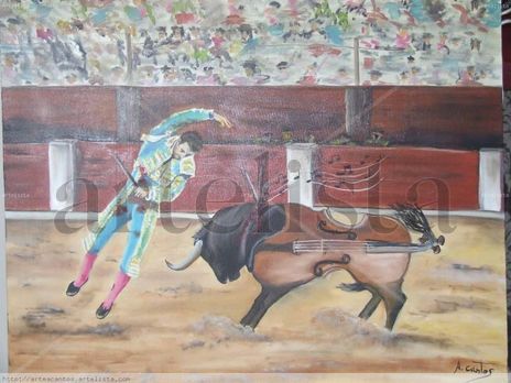 El fandi al violin