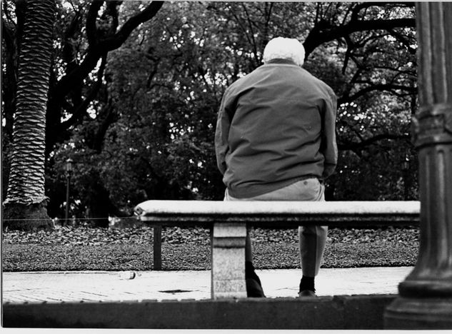 Instante en Plaza San Martín 