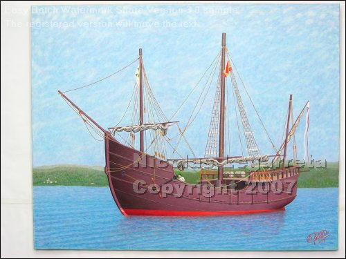 La Pnnta de popa Oil Canvas Marine Painting