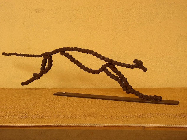 "Galgo 3" Iron Figurative