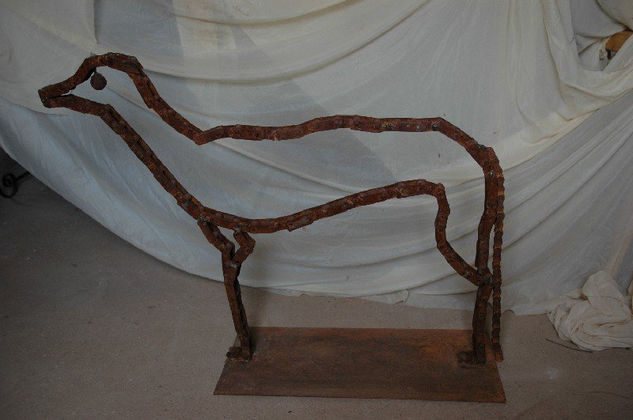 "Galgo" Iron Figurative