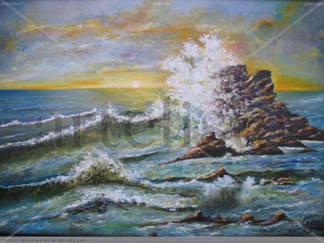 NUM. RF.7.357- MARINA Oil Canvas Marine Painting