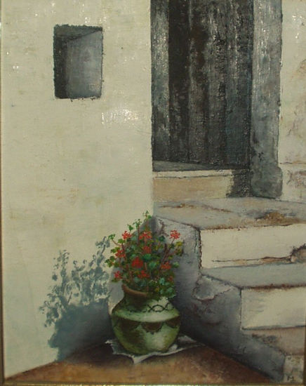 en el rincon Oil Canvas Landscaping