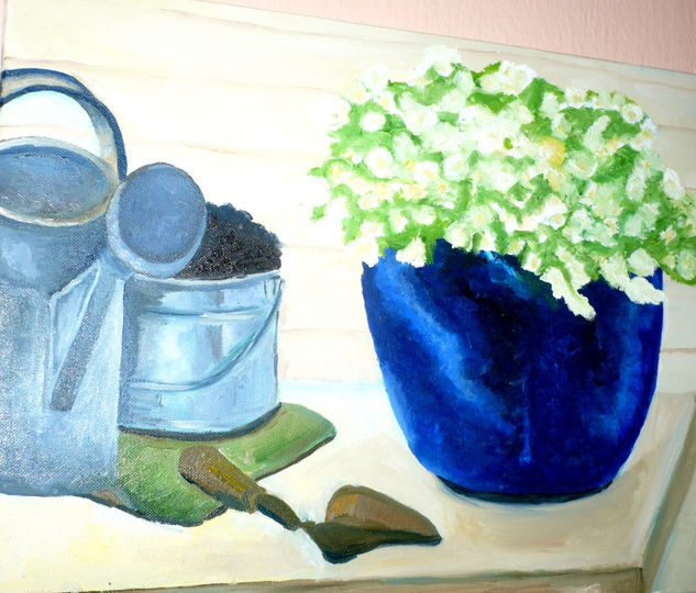 Regadera Oil Canvas Still Life Paintings