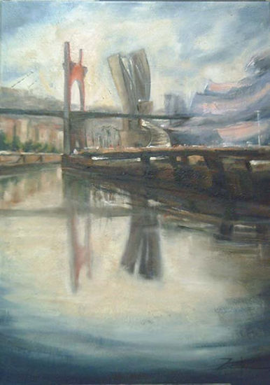 PUENTE DE LA SALVE Oil Canvas Landscaping