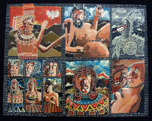 serie de nuestros sudacas "nuevos y antiguos dioses"