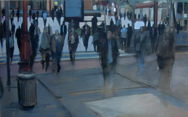 La calle domingo por la mañana