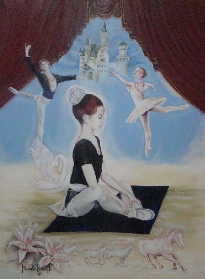 Alma de Bailarina Oil Canvas Others