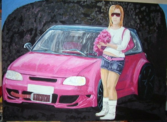 chica de tuning
