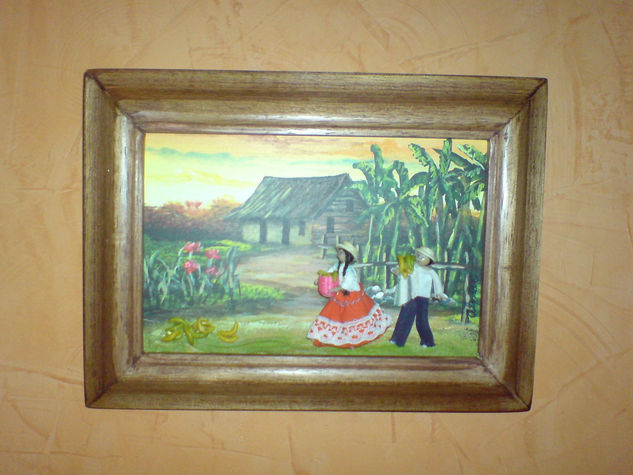 EL PLATANAL Oil Canvas Landscaping