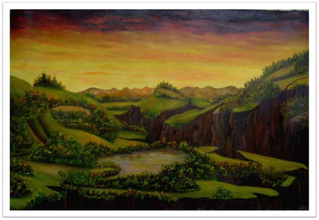 paisaje  1 Oil Canvas Landscaping