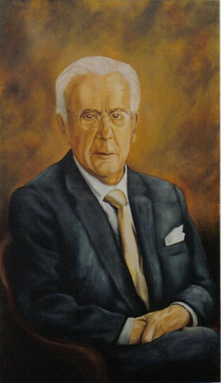 Don Alberto Ballarin Óleo Lienzo Retrato