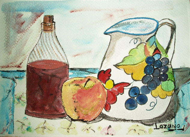 Mistela con manzana