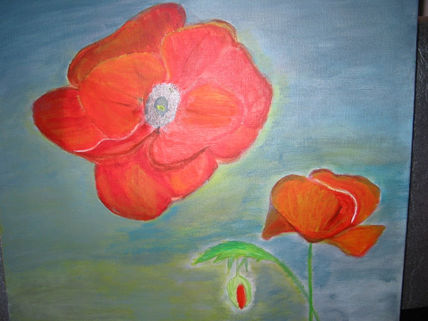 Flor  al viento