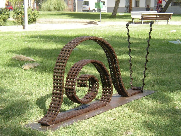 "Caracol-caracol" Iron Figurative