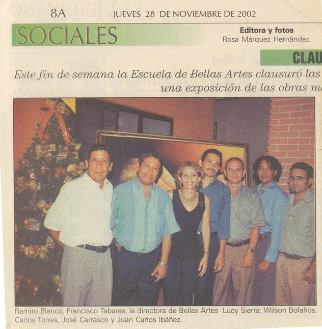 Ibañez maestro de la escuela de bellas arte "sincelejo"