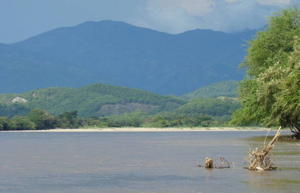 Paisaje del río...