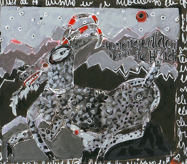 "Homenaje a la cabrita de Heidi"