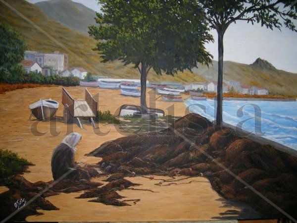 LA REDERA Oil Canvas Landscaping