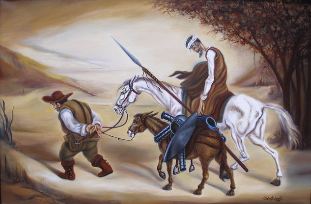 Quijote III Oil Canvas Others