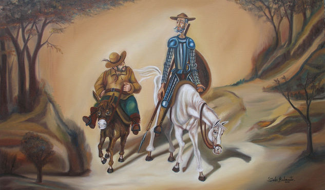 Quijote IV Oil Canvas Others