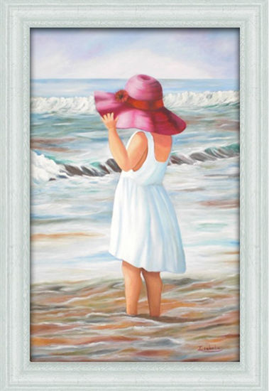 La niña Oil Canvas Figure Painting