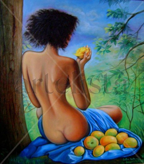Comiendo mangos