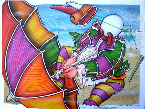 Luchando contra el...