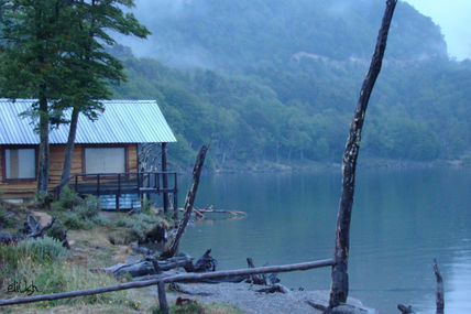 Cabaña y Lago