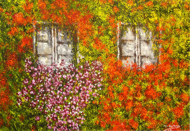 Los ojos del jardín Acrylic Panel Landscaping