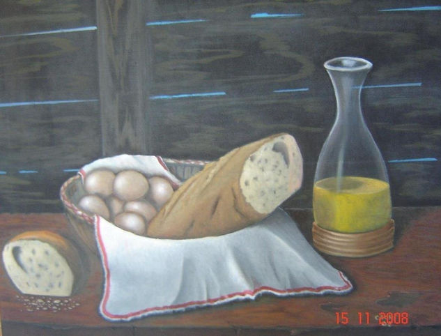 Pan II Oil Canvas Still Life Paintings