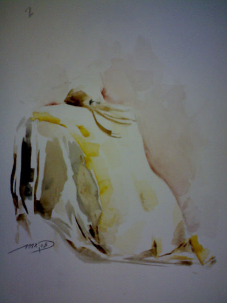 Desnudo acuarela 1