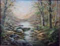 paisaje con riachuelo