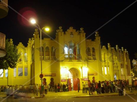 Plaza de toros....