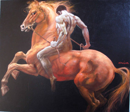 Caballo-hombre
