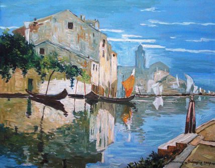 Paisaje  marino
