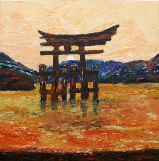 Mar de Japón Oil Canvas Marine Painting