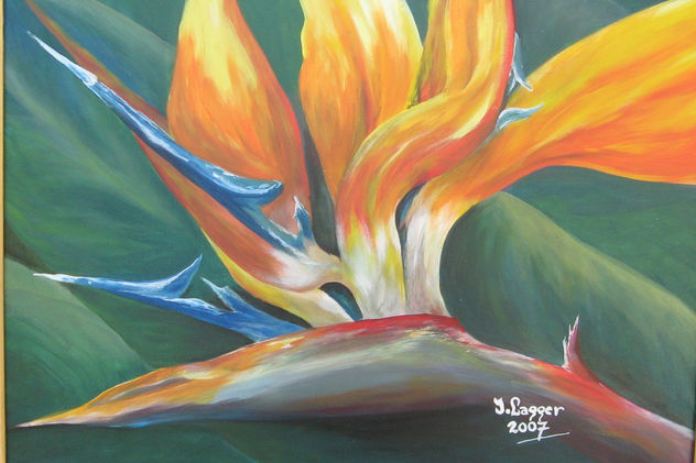 flor de pájaro