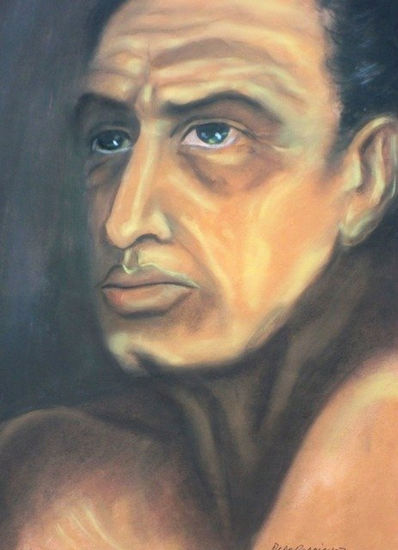 " RETRATO DE JUAN "....  Pastel de 30 x 40 