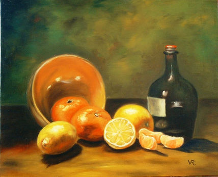 Mandarinas y limones