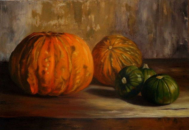 Invierno Oil Canvas Still Life Paintings