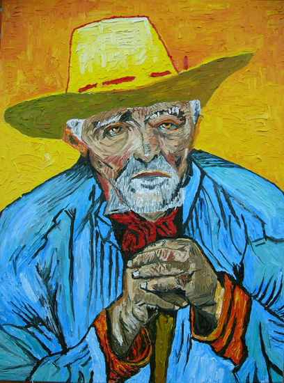 Retrato Patience Escalier Óleo Lienzo Retrato