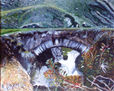 puente en otoño
