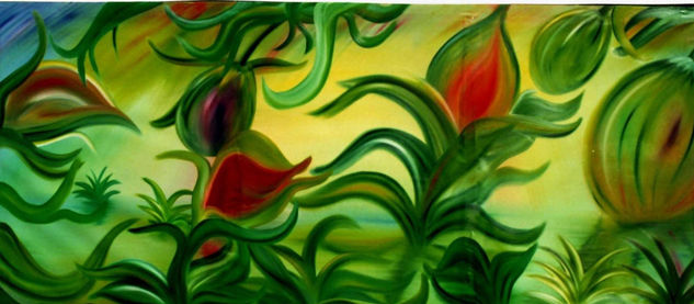 El eden Oil Canvas Landscaping