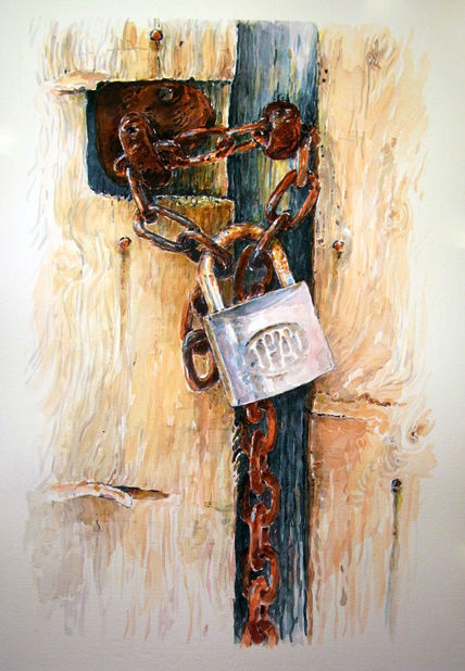 Cadena y candado