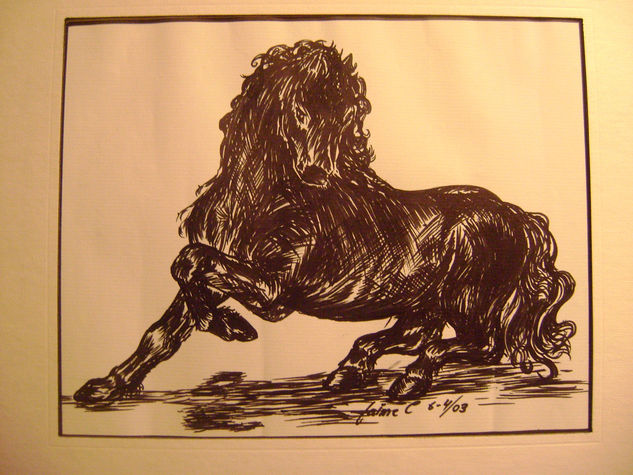 caballo negro Ink