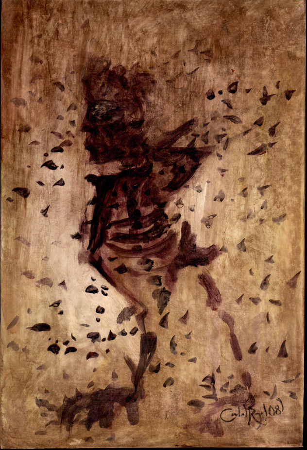 carlos reyes, otoño de pie