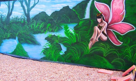 Grafiti graffiti pintura mural