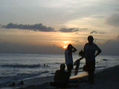 SOMBRAS EN LA PLAYA