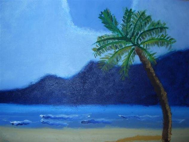 la playa